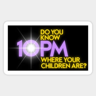 DO YOU KNOW WHERE YOUR CHILDREN ARE? Sticker